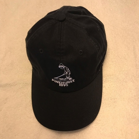 AHEAD Pinehurst Collection Black Golf Cap - Picture 4 of 8
